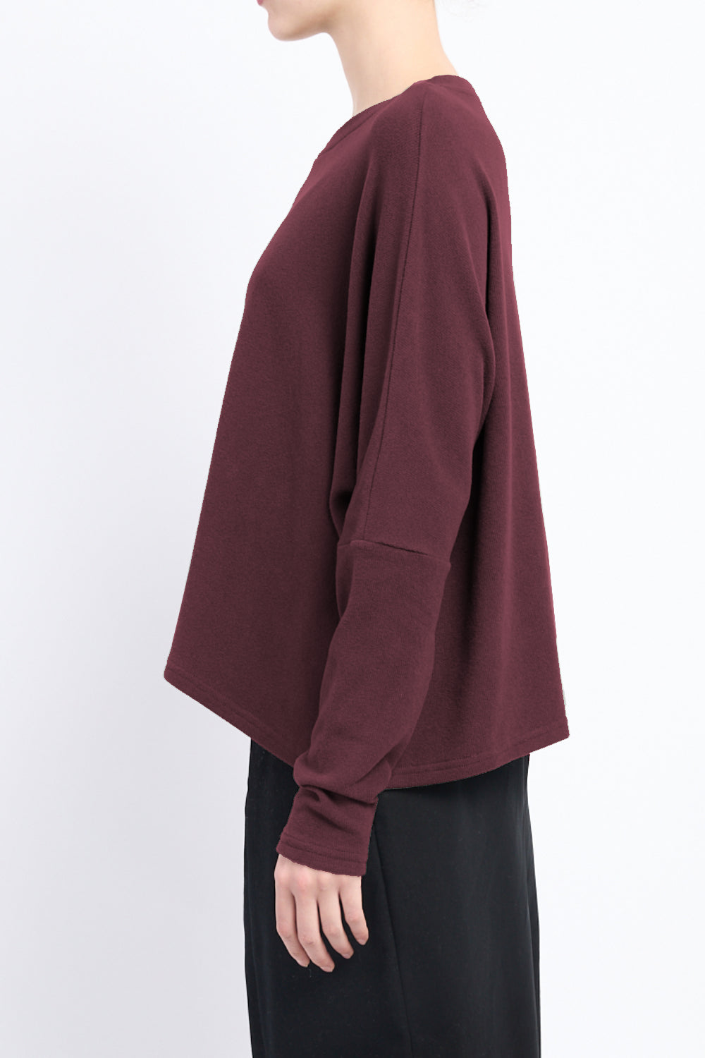 Flared Soft Basic Sweater