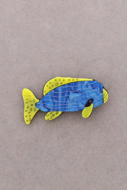 Swimming Fish Brooch