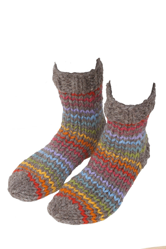 Pachamama Greenwich Village Sofa Socks Grey