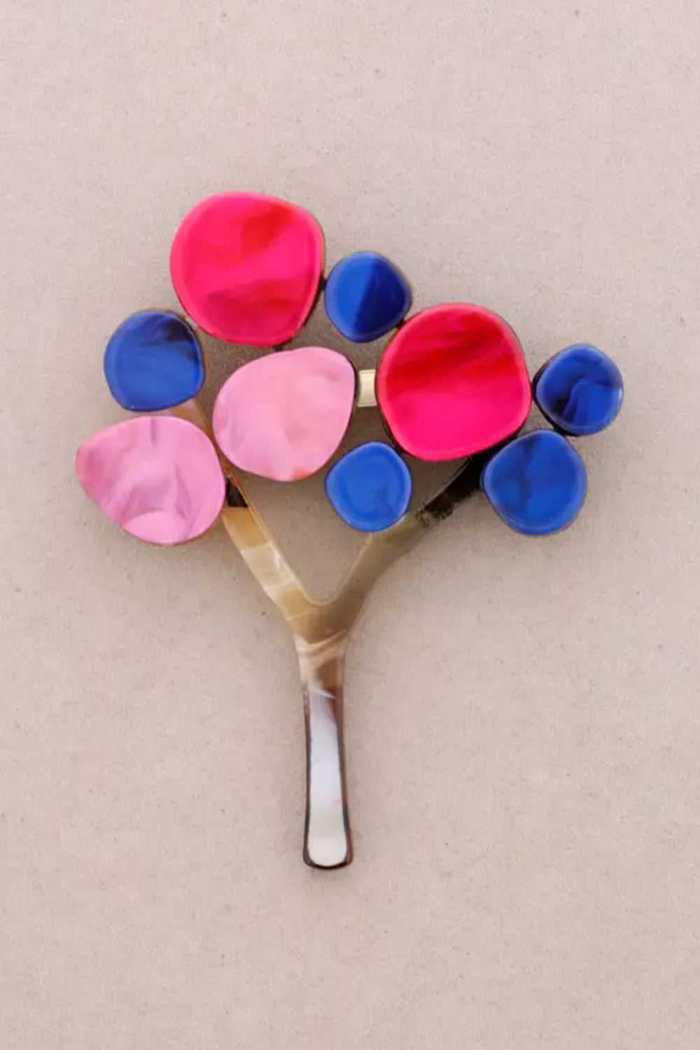 Round Tree Brooch