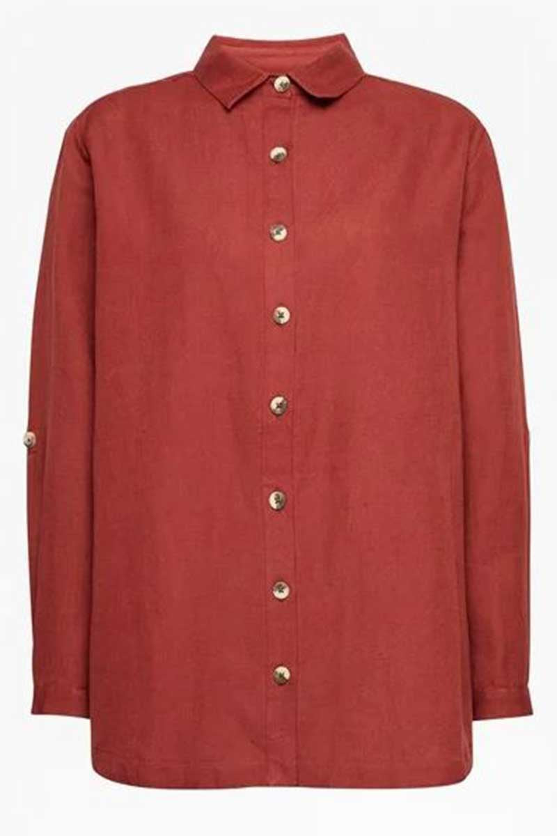 Great Plains Iris Blend Shirt Sandalwood