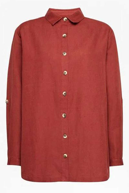 Great Plains Iris Blend Shirt Sandalwood