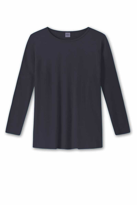 By Basics Bamboo Oversized Tunic Charcoal