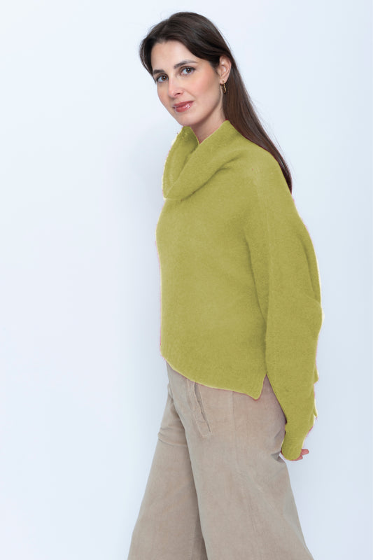 Turtle Neck Alpaca Jumper