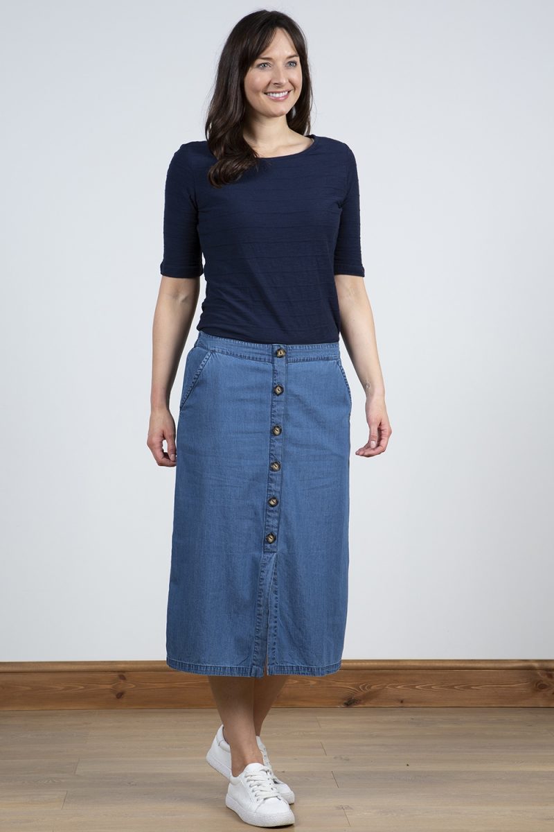 Lily and Me Denim Foxglove Skirt
