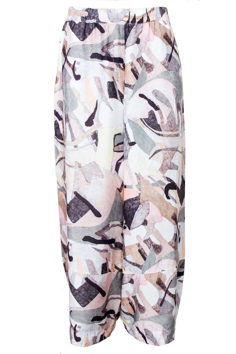 Grizas Pink Silk 3492 Trousers