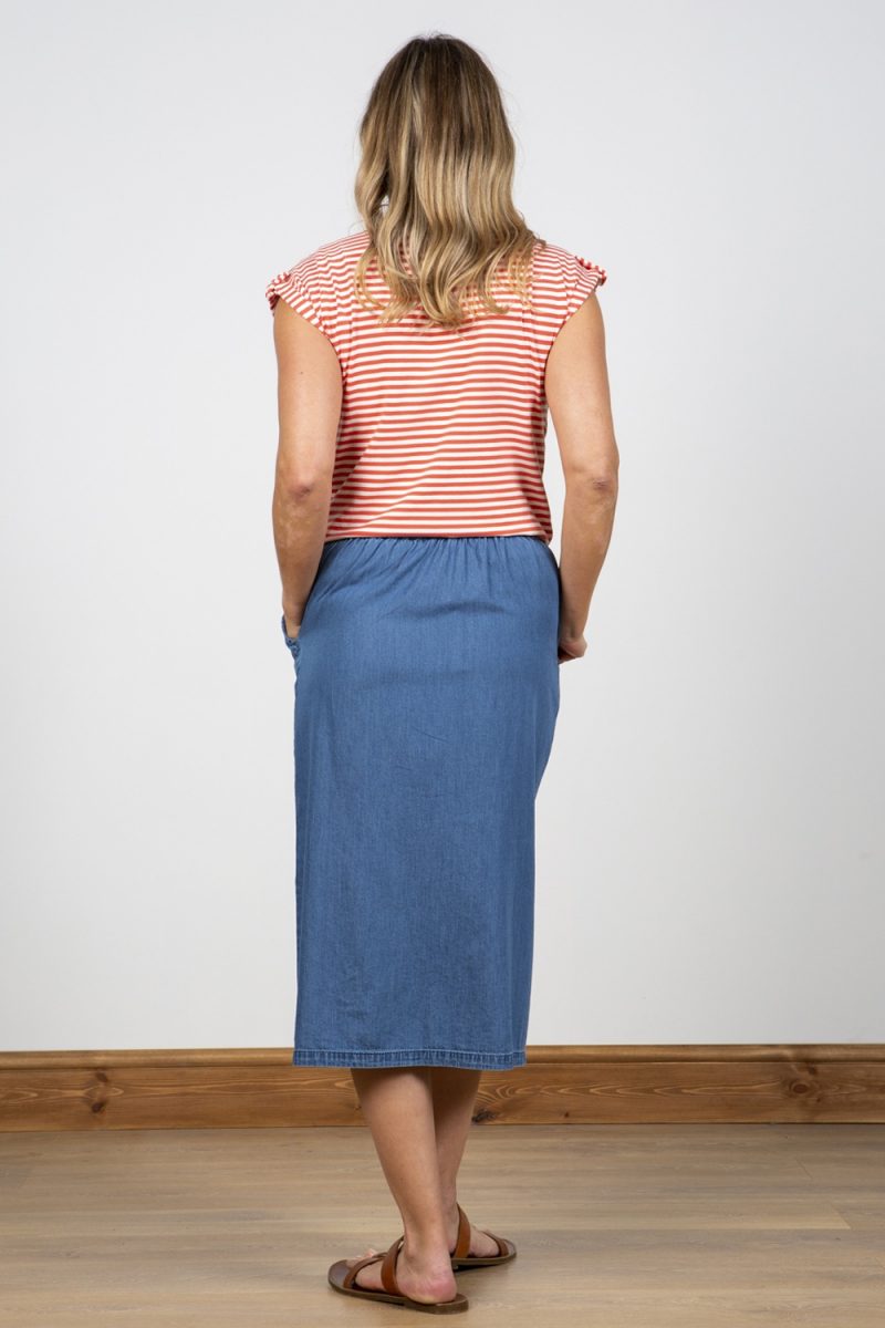 Lily and Me Denim Foxglove Skirt