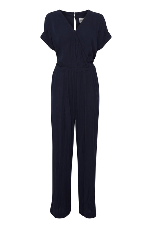 Ichi Marrakech Jumpsuit Total Eclipse