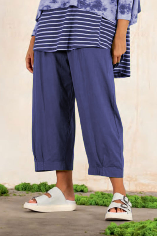 Mama B Bianco Trousers Officina Blue