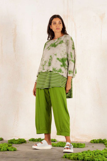 Mama B Bianco Trousers Avocado Green