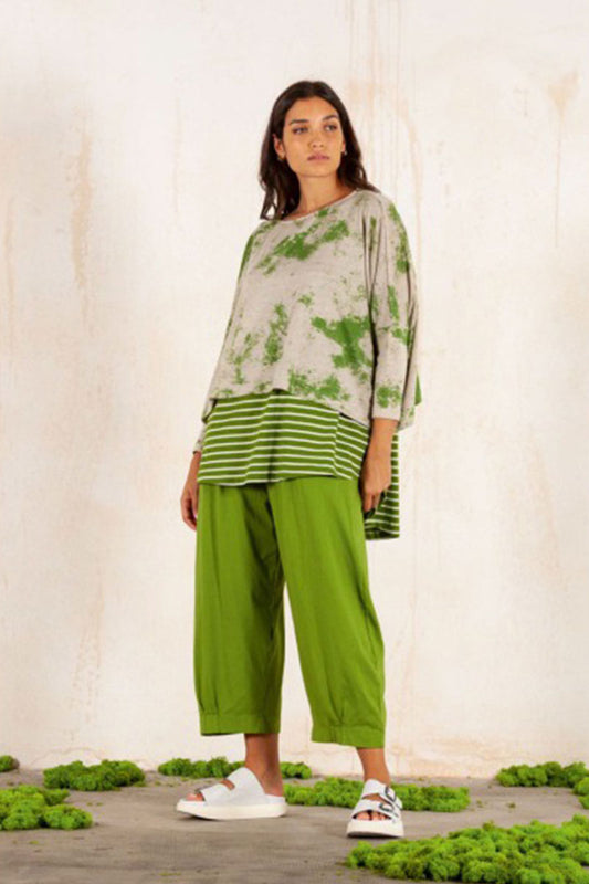 Mama B Bianco Trousers Avocado Green