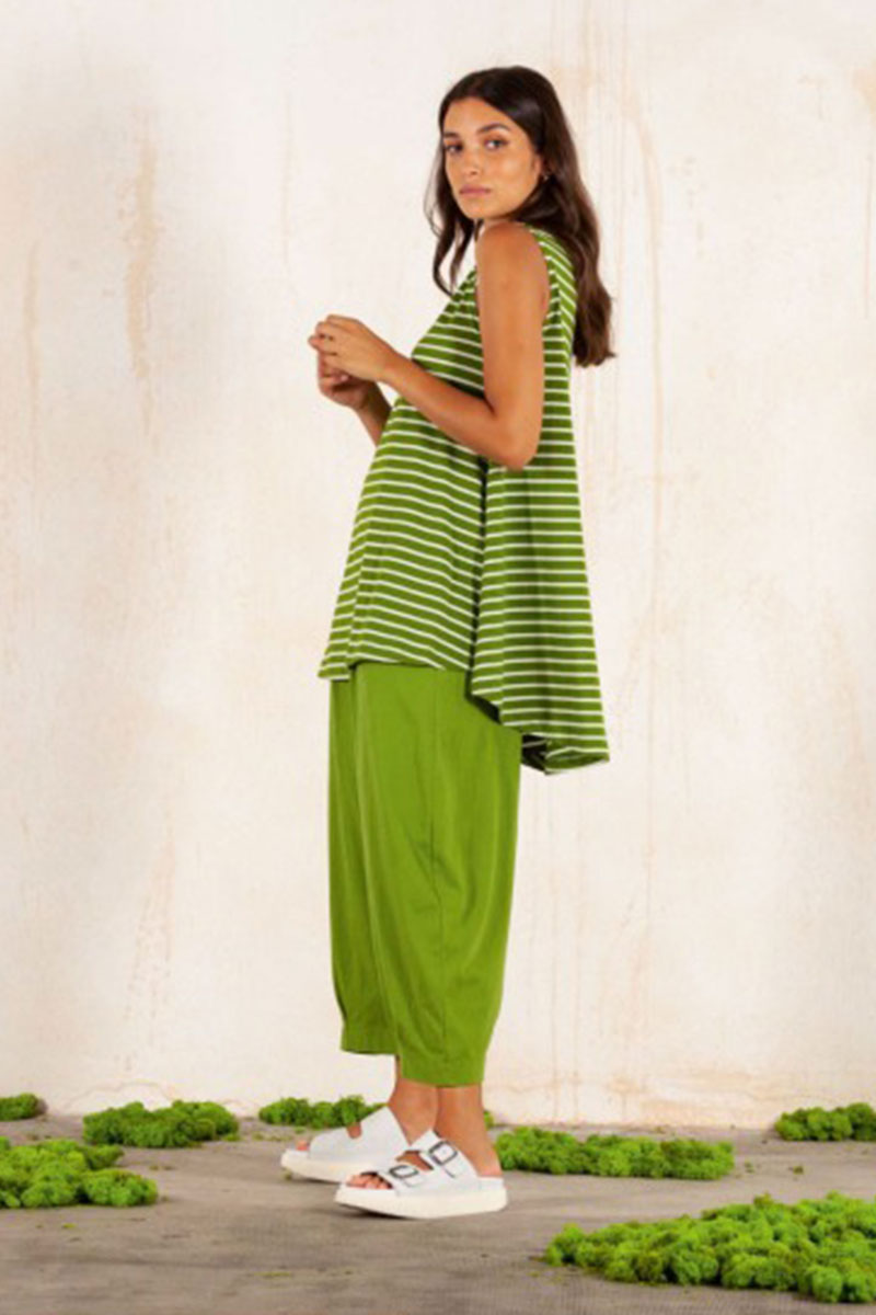 Mama B Bianco Trousers Avocado Green