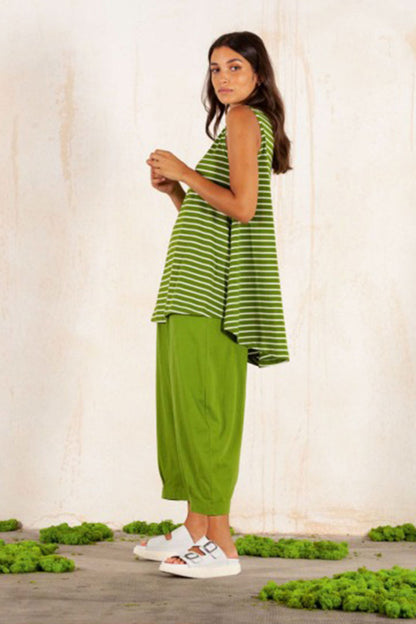 Mama B Bianco Trousers Avocado Green