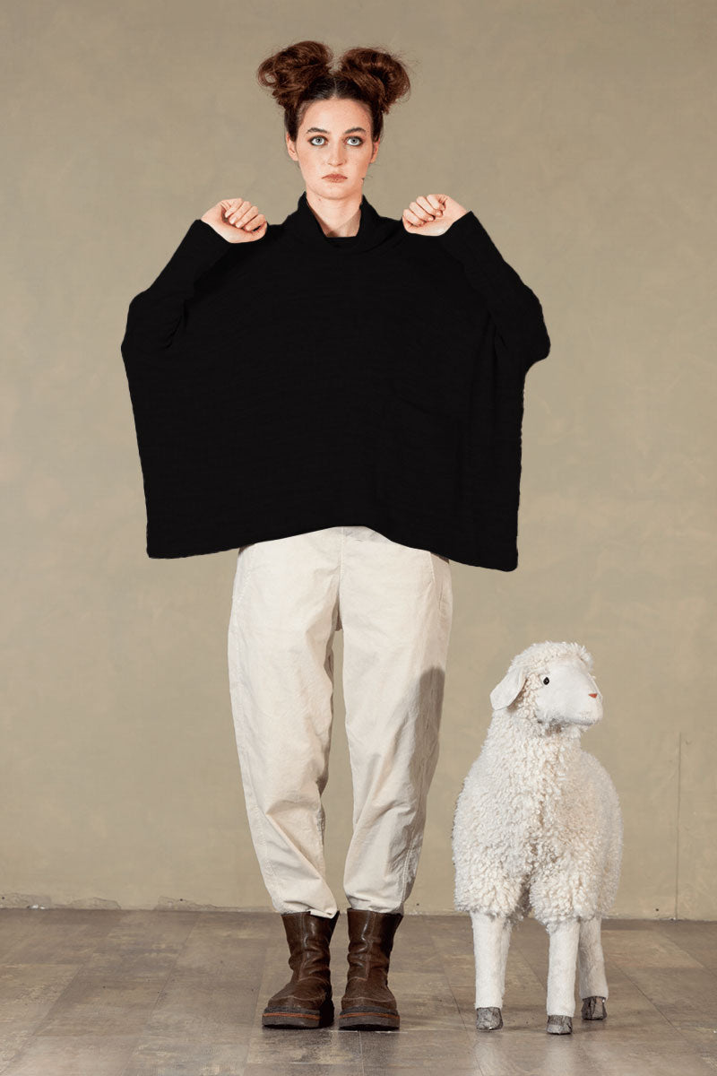 Mama B Bigne Jumper Nero