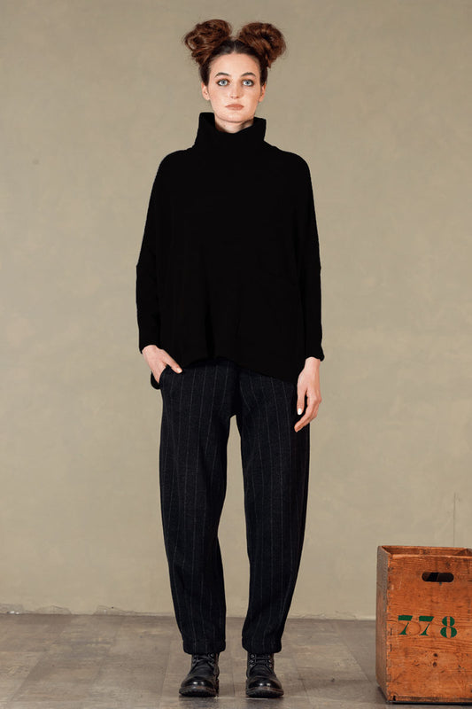 Mama B Bigne Jumper Nero