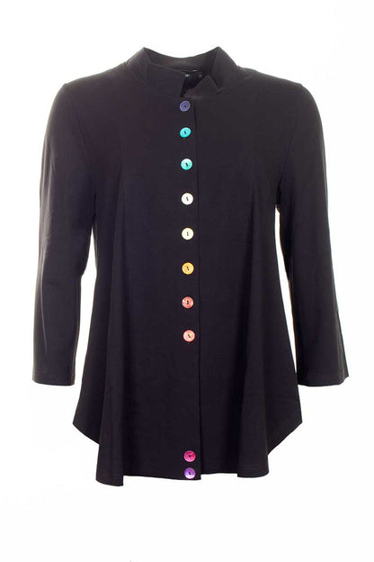 Ralston Berno Top Plain Black