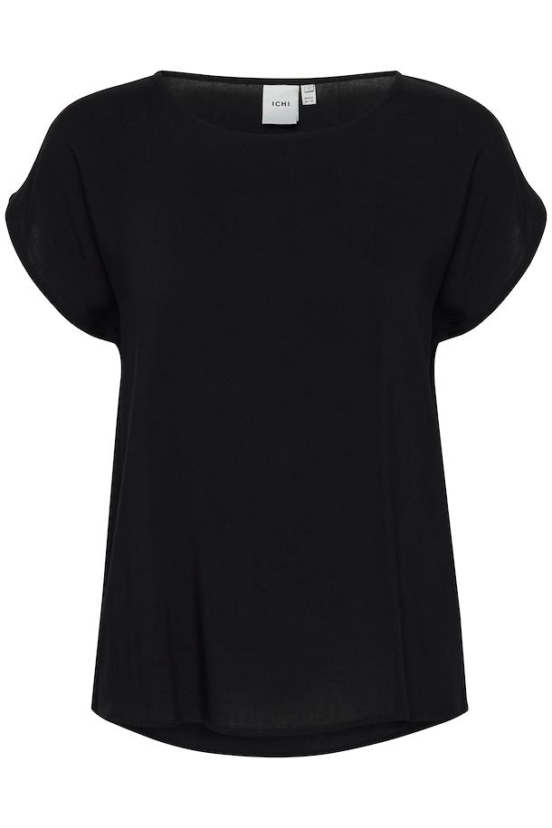 Ichi Maja Top Black