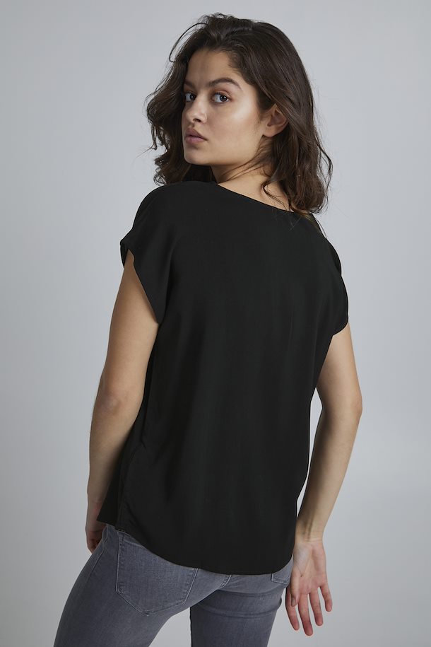 Ichi Maja Top Black