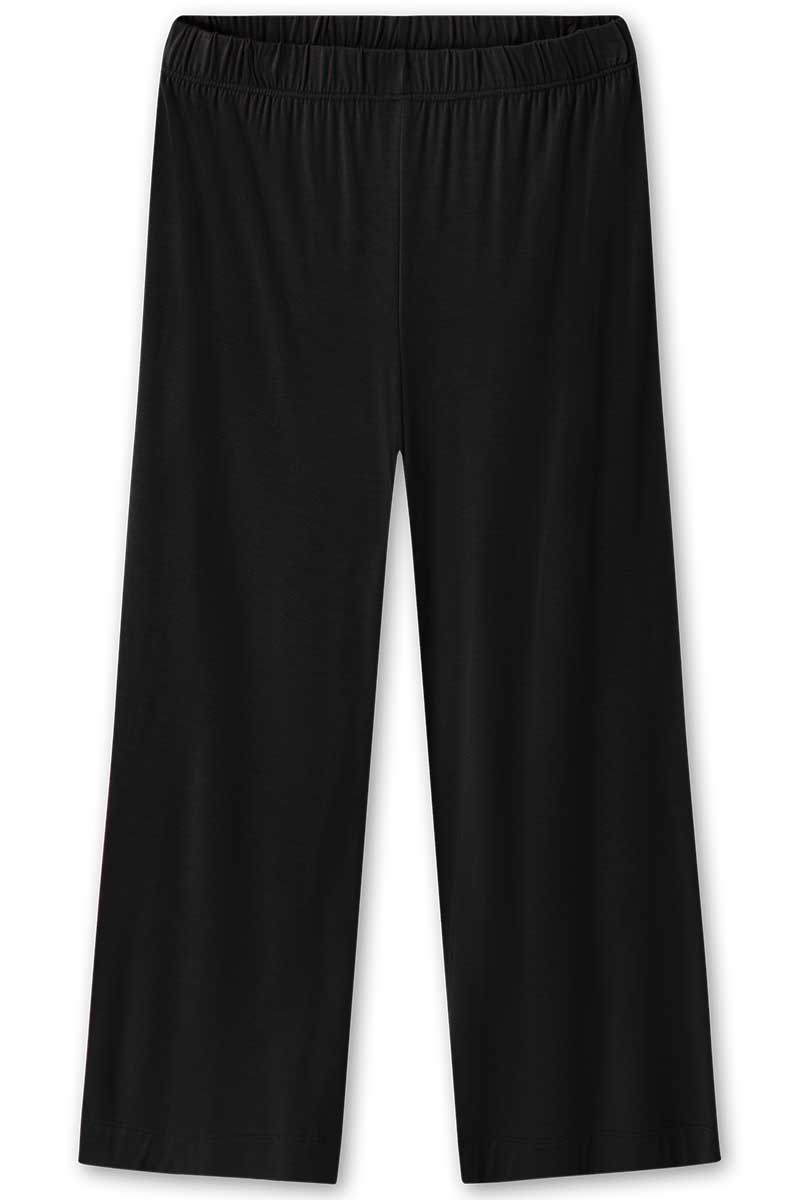 By Basics Bamboo Pants Wide Black