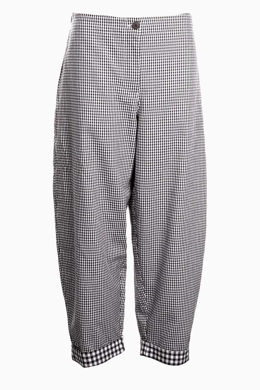 Mes Soeurs et Moi Joy Vichy Pants Black