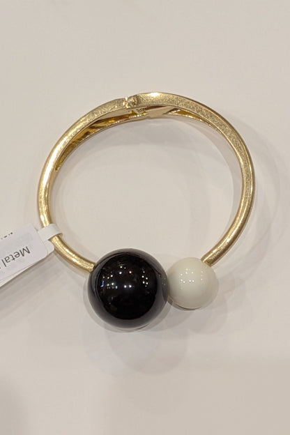 Metal Double Ball Bracelet
