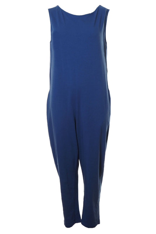 Mama B Bizet U Jumpsuit Officina Blue