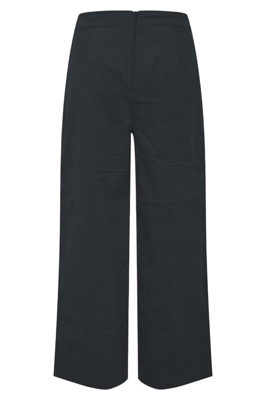 Ichi Cordy Trousers Total Eclipse