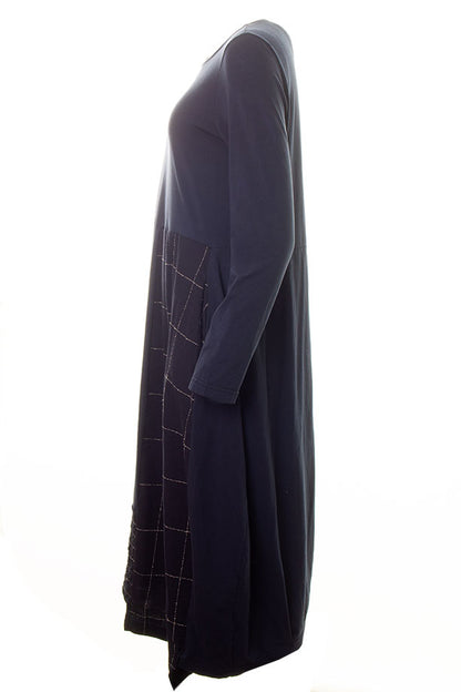 Mama B Panna Dress Blue Mix