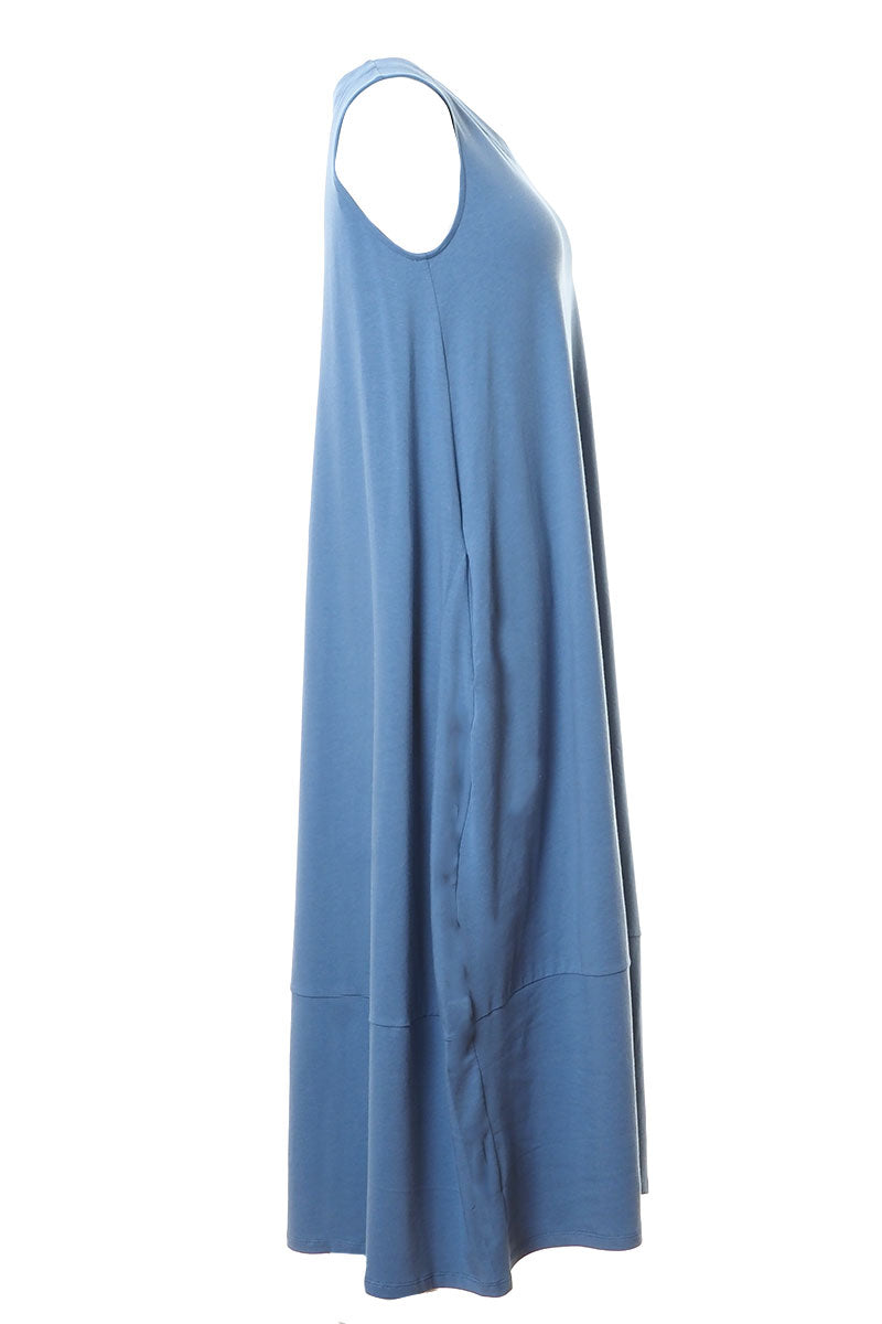 Mes Soeurs et Moi Marsala Dress Denim Blue
