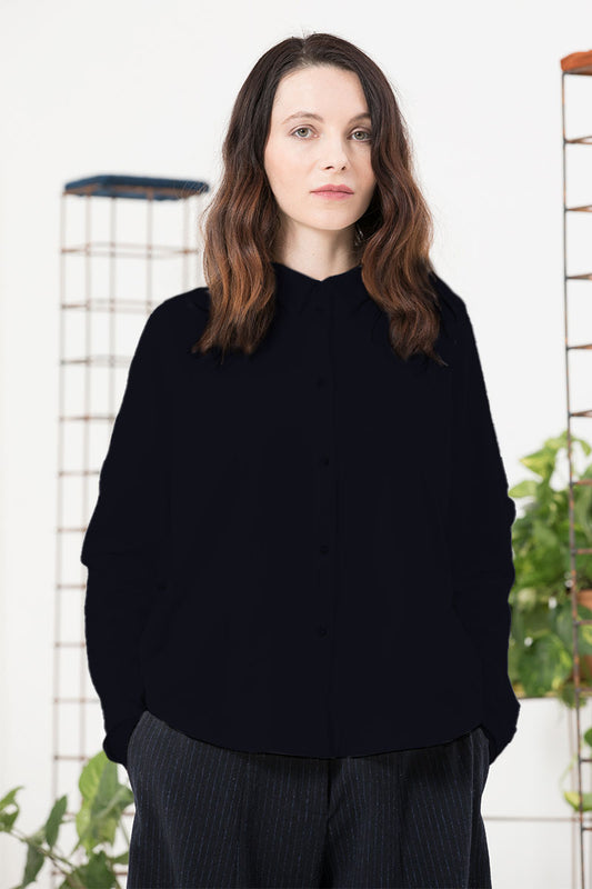 Neirami Soft Over Shirt Chioggia Blue