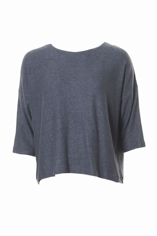 Thing Clothing Light Soft Knit 6611 Jumper Indigo Blue