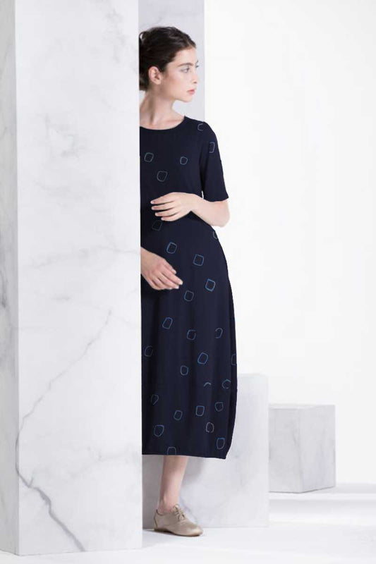 Neirami Egg Basic Dress Estate Blue