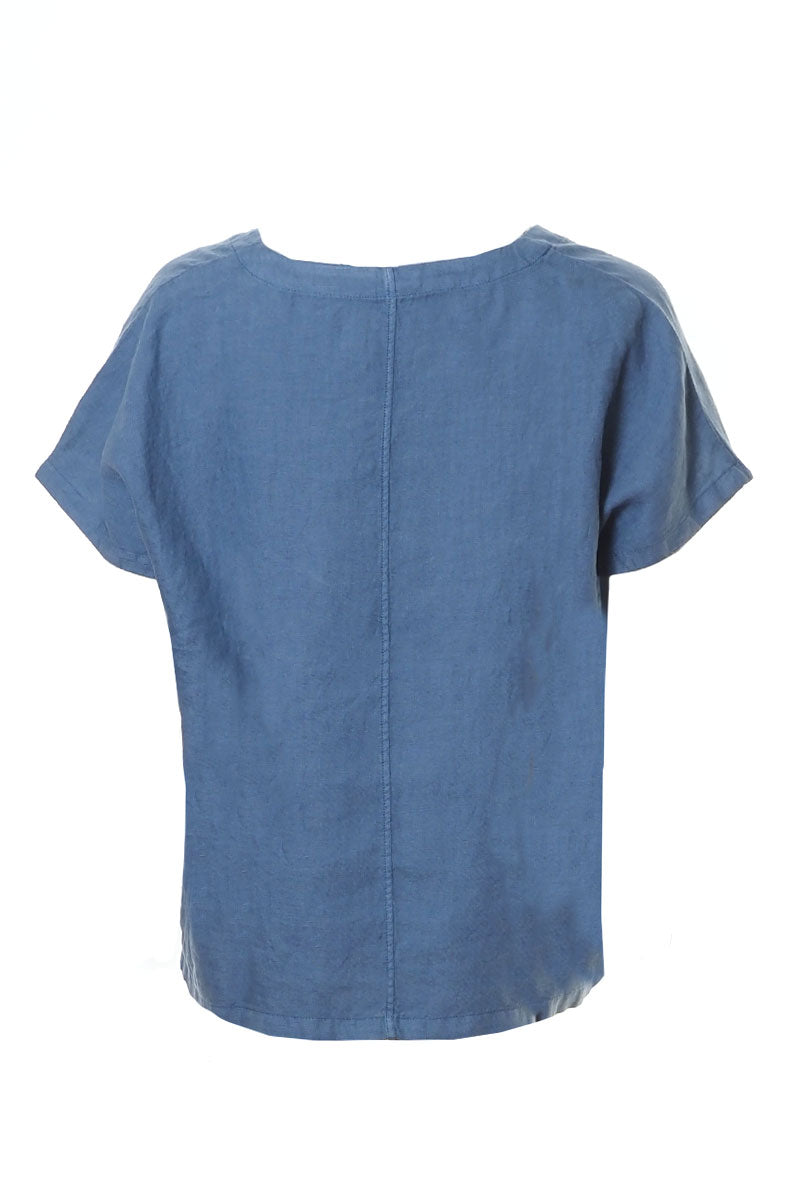 Mes Soeurs et Moi Active Top Denim Blue