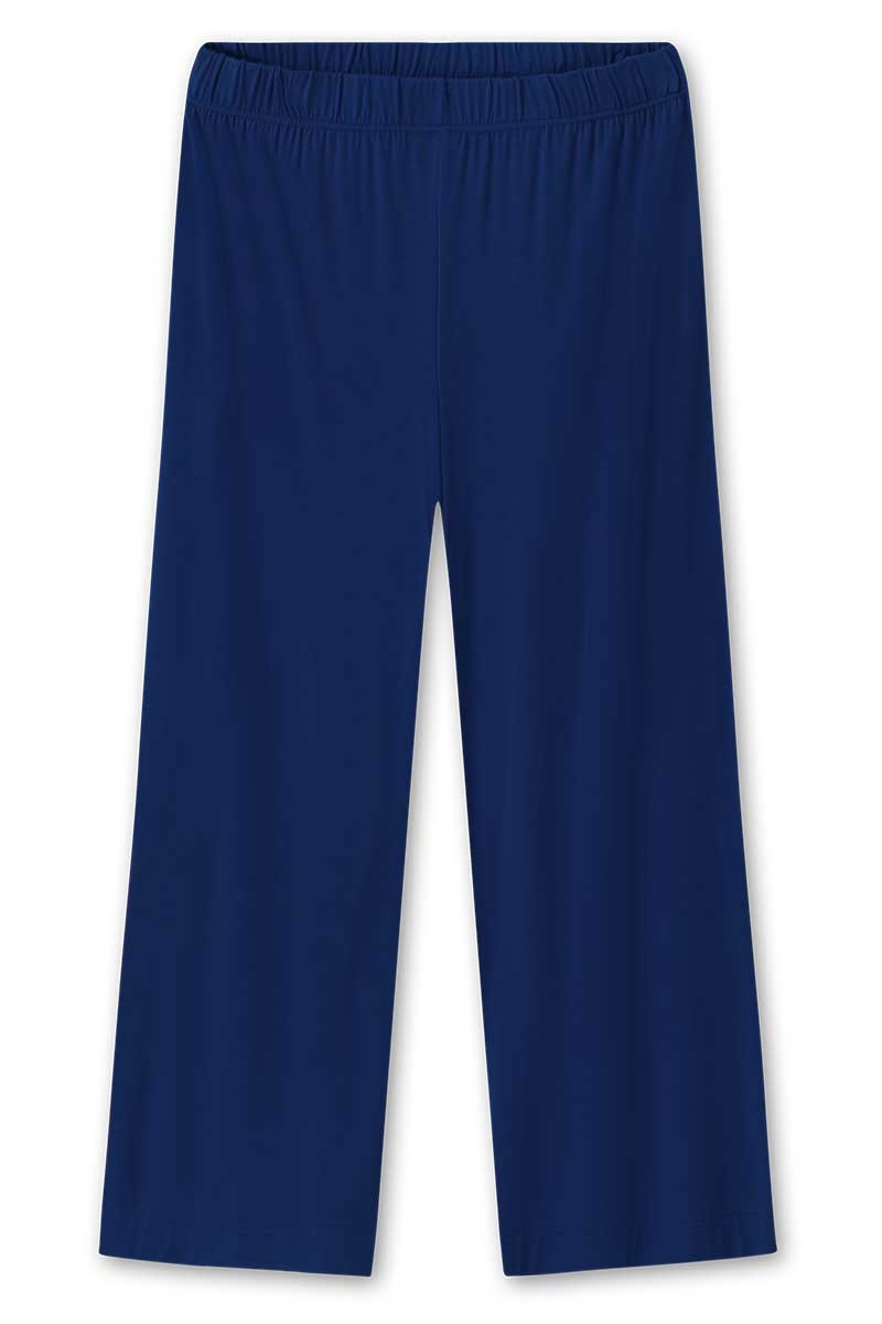 By Basics Bamboo Pants Wide Navy