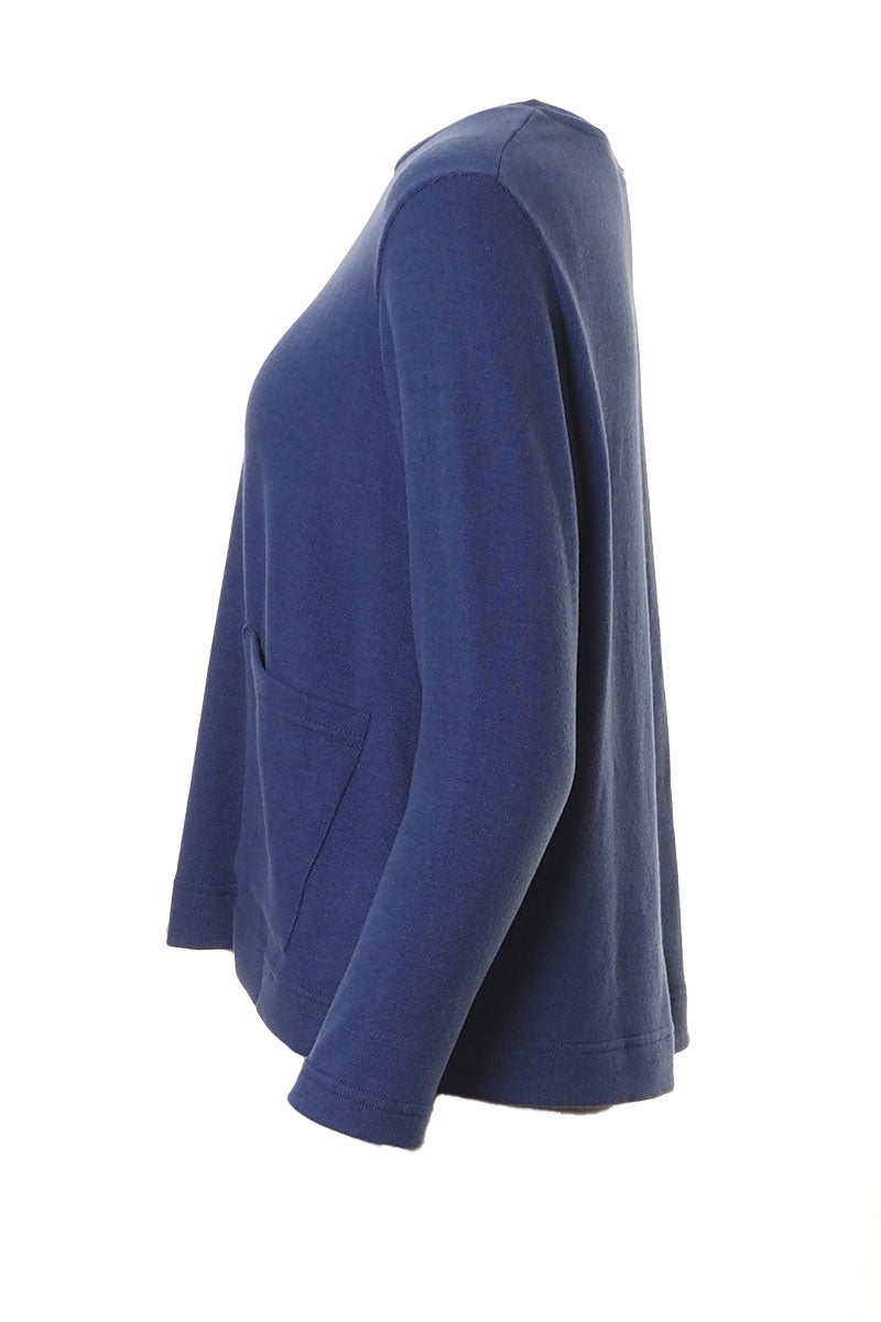 Mama B Colla Jumper Officina Blue