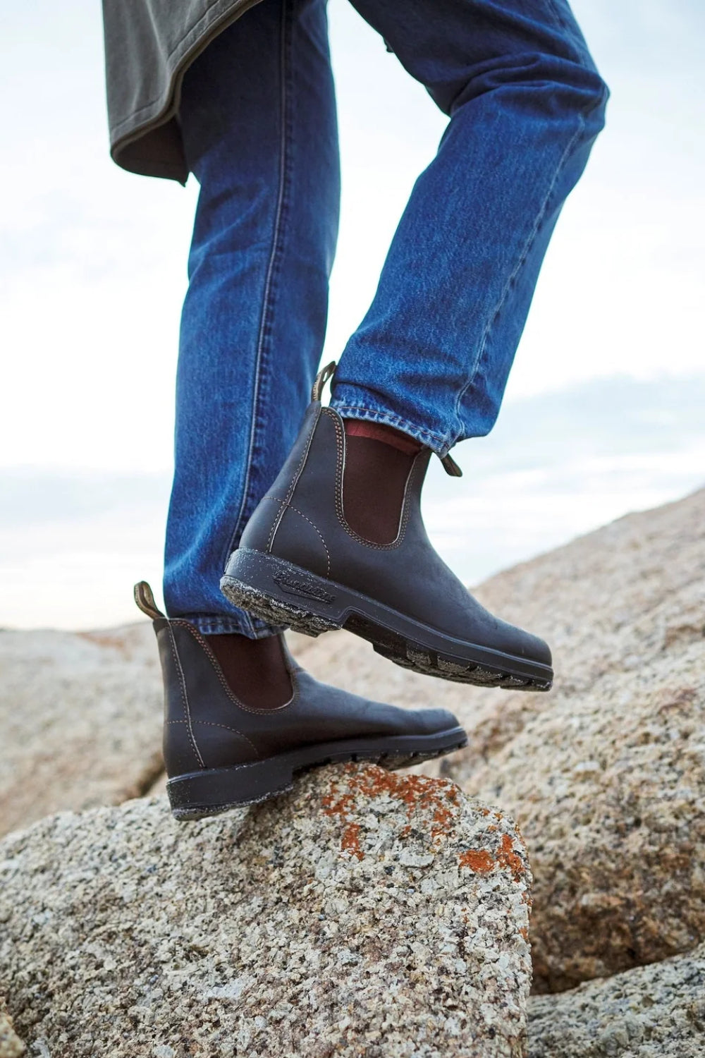 500 Series Stout Leather Boots