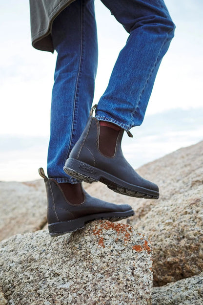 500 Series Stout Leather Boots