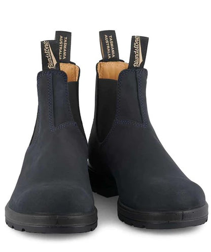 Blundstone 1940 Navy Nubuck Boot Blue
