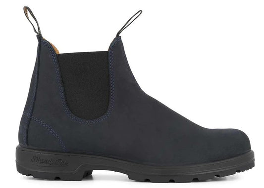 Blundstone 1940 Navy Nubuck Boot Blue