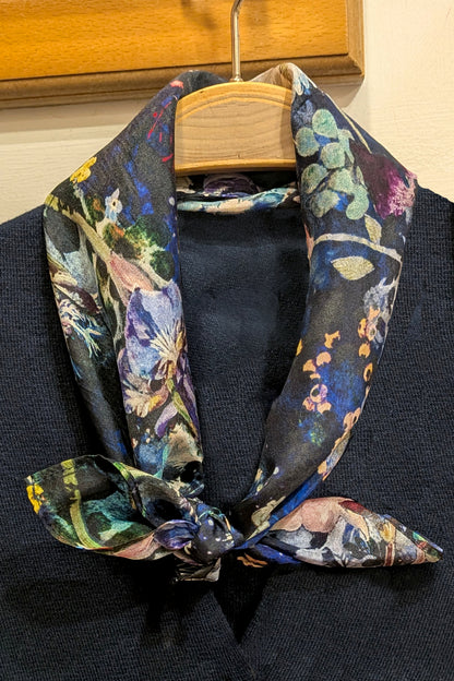 Silk 50cm scarf