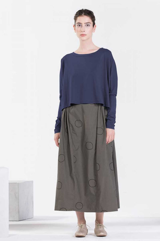Neirami Boxy Top Long Sleeve Gibilterra