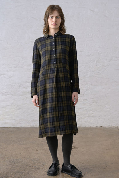 Big Check Alexa Shirt Dress