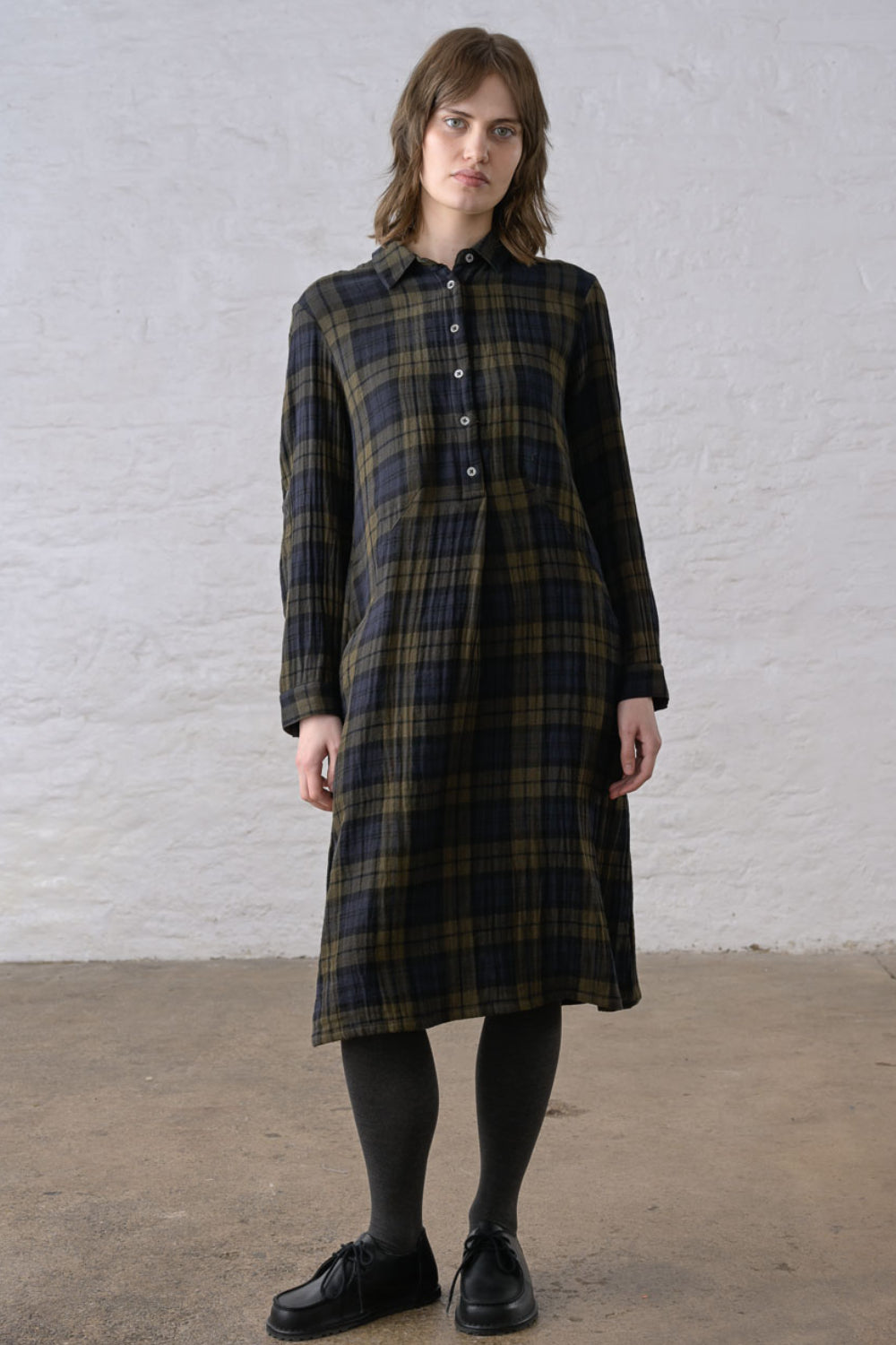 Big Check Alexa Shirt Dress