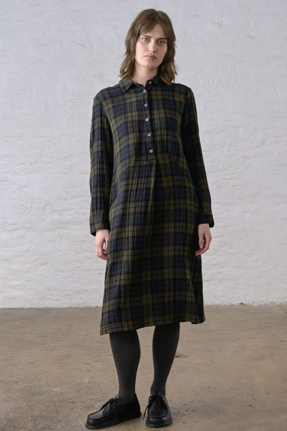 Big Check Alexa Shirt Dress