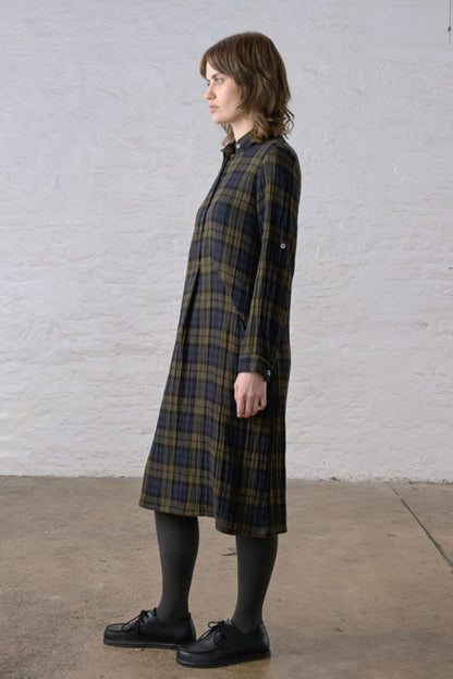 Big Check Alexa Shirt Dress