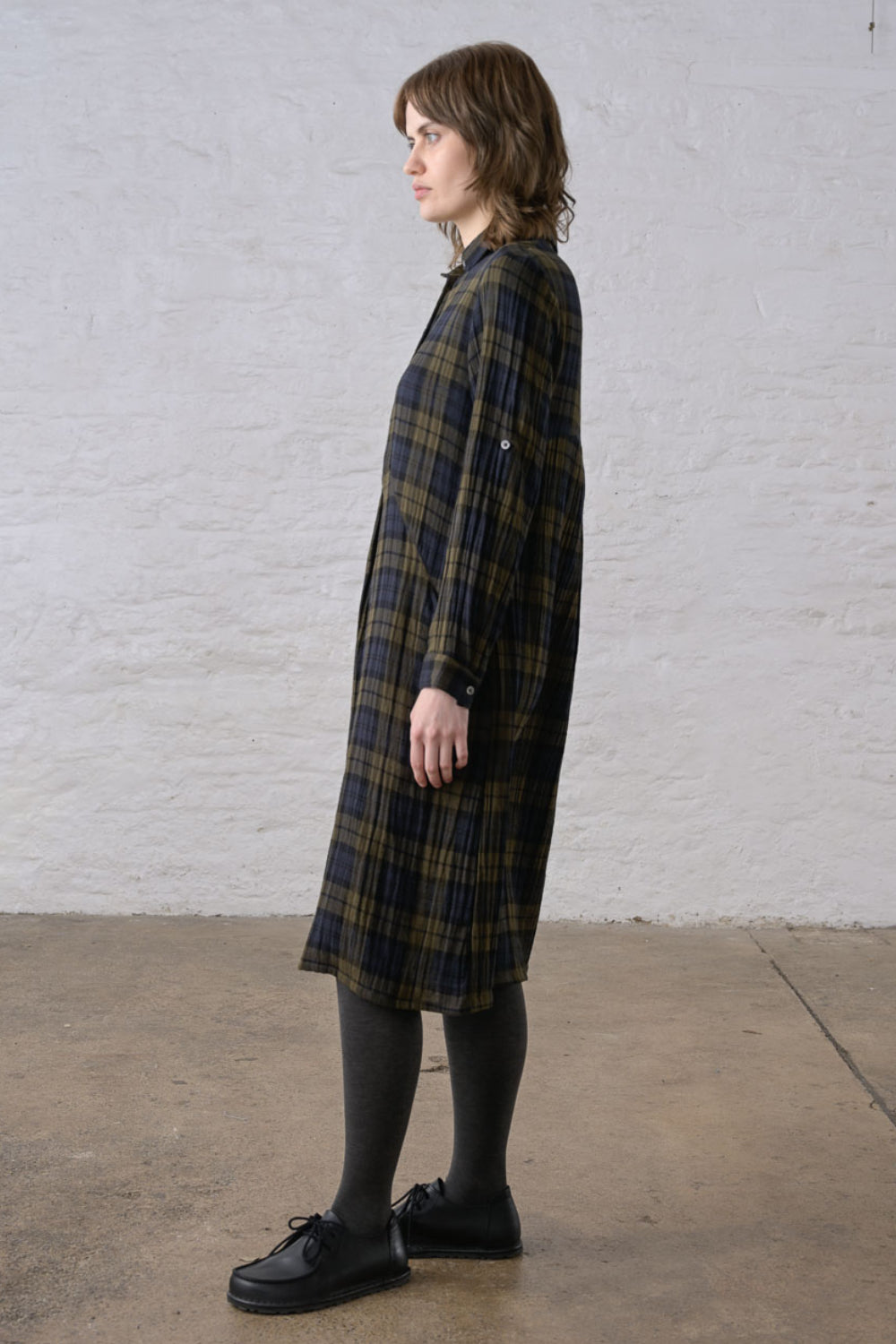 Big Check Alexa Shirt Dress