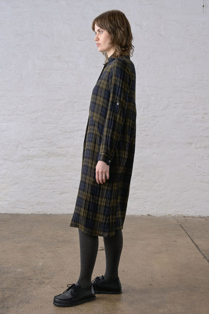 Big Check Alexa Shirt Dress