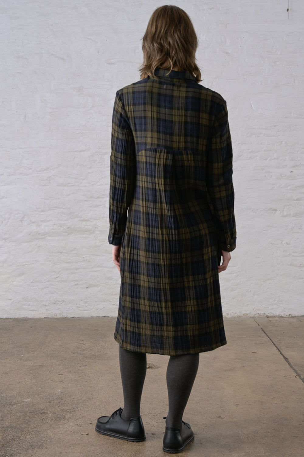 Big Check Alexa Shirt Dress