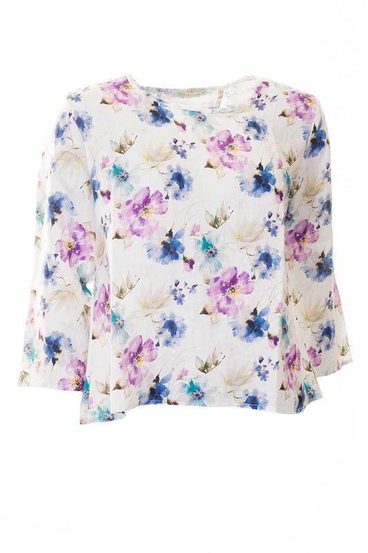 Cut Loose 3/4 Split Back Top Laundered