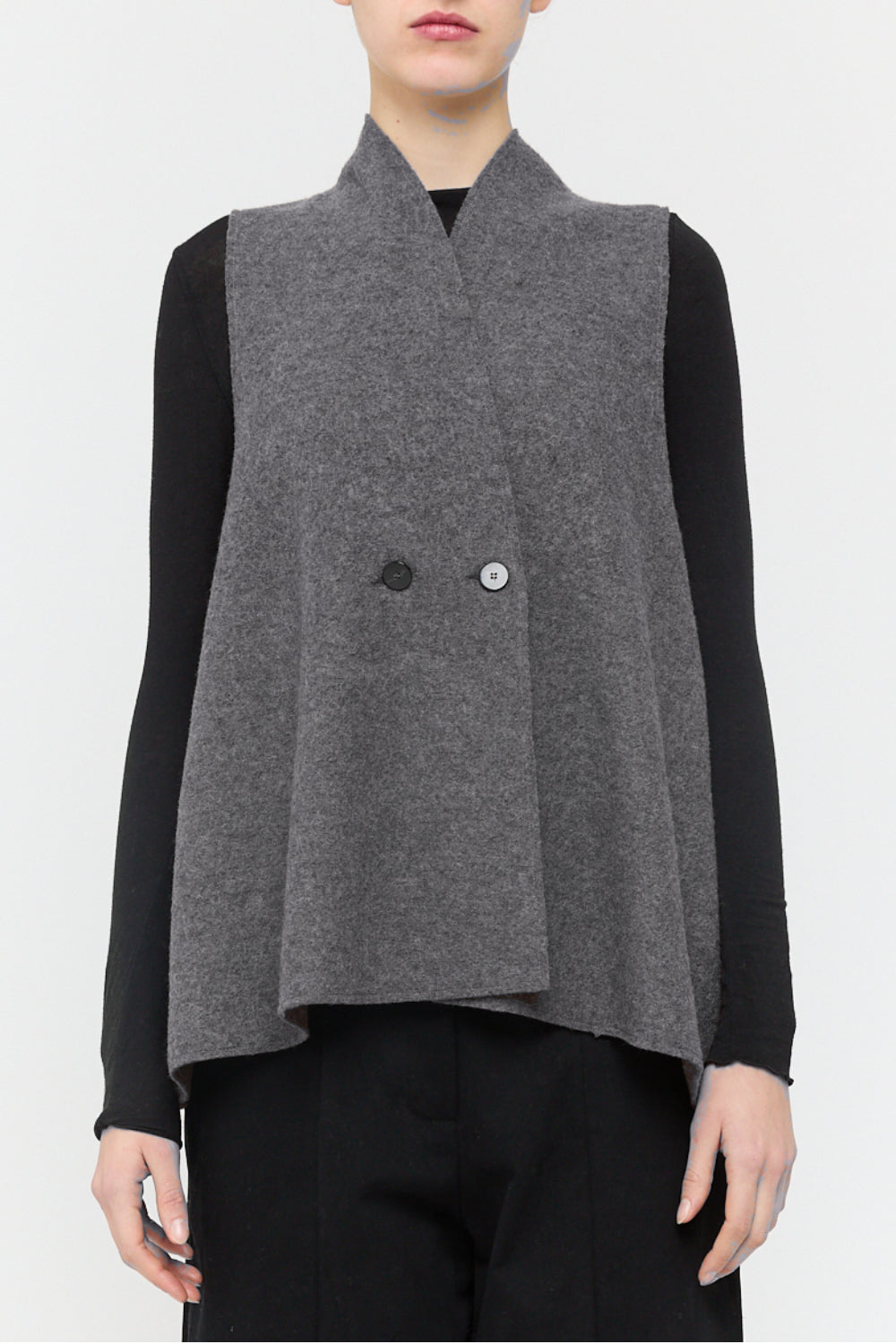 Boiled Wool C329 Vest